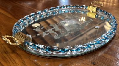  Venini Vintage Italian Murano Tray by Venini 1940