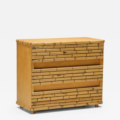  Venturini Bamboo Venturini Chest of Drawers 1970s