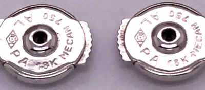  Verdura Verdura 18 Karat White Gold Wrapped Pearl and Diamond Earrings