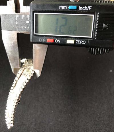  Verdura Verdura Baguette and Round Diamonds Brooch Pin 10 Carat TDW