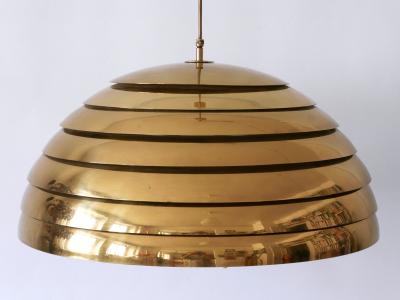  Vereinigte Werkst tten M nchen Large Mid Century Modern Pendant Lamp by Vereinigte Werkst tten Germany 1960s