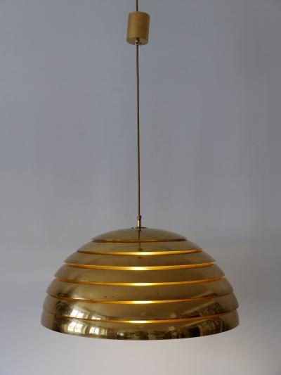  Vereinigte Werkst tten M nchen Large Mid Century Modern Pendant Lamp by Vereinigte Werkst tten Germany 1960s