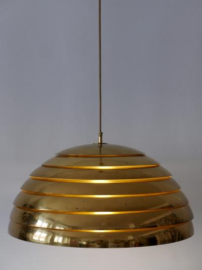  Vereinigte Werkst tten M nchen Large Mid Century Modern Pendant Lamp by Vereinigte Werkst tten Germany 1960s