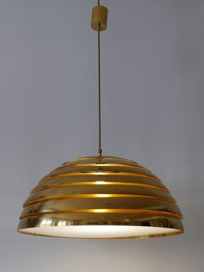  Vereinigte Werkst tten M nchen Large Mid Century Modern Pendant Lamp by Vereinigte Werkst tten Germany 1960s