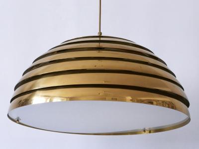  Vereinigte Werkst tten M nchen Large Mid Century Modern Pendant Lamp by Vereinigte Werkst tten Germany 1960s