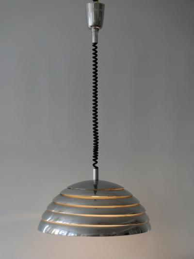  Vereinigte Werkst tten M nchen Large Mid Century Modern Pendant Lamp by Vereinigte Werkst tten M nchen 1960s