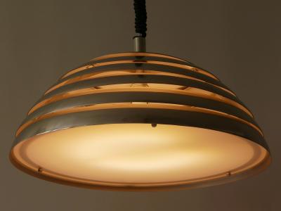  Vereinigte Werkst tten M nchen Large Mid Century Modern Pendant Lamp by Vereinigte Werkst tten M nchen 1960s