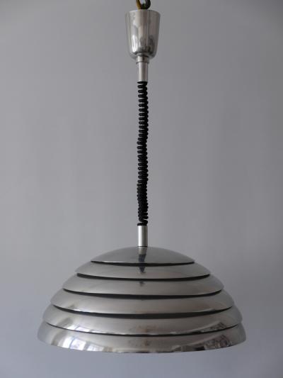  Vereinigte Werkst tten M nchen Large Mid Century Modern Pendant Lamp by Vereinigte Werkst tten M nchen 1960s