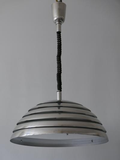  Vereinigte Werkst tten M nchen Large Mid Century Modern Pendant Lamp by Vereinigte Werkst tten M nchen 1960s