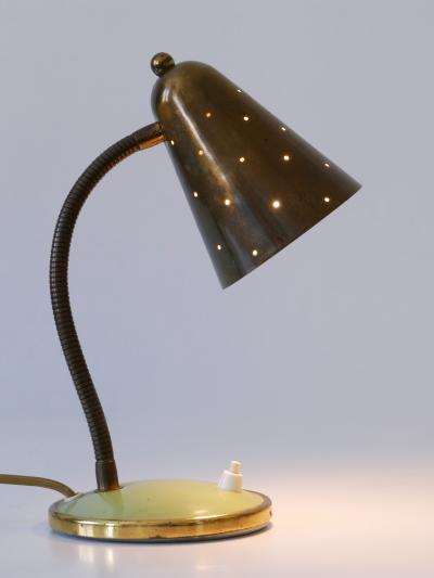  Vereinigte Werkst tten M nchen Mid Century Desk Light or Table Lamp by Vereinigte Werkst tten Germany 1950s