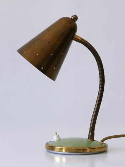  Vereinigte Werkst tten M nchen Mid Century Desk Light or Table Lamp by Vereinigte Werkst tten Germany 1950s