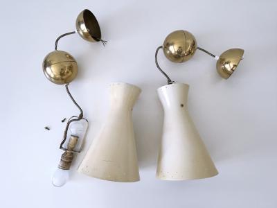 Vereinigte Werkst tten M nchen Rare Mid Century Pulley Diabolo Pendant Lamps by Vereinigte Werkst tten 1950s