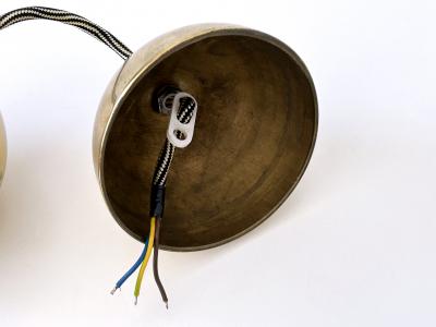 Vereinigte Werkst tten M nchen Rare Mid Century Pulley Diabolo Pendant Lamps by Vereinigte Werkst tten 1950s