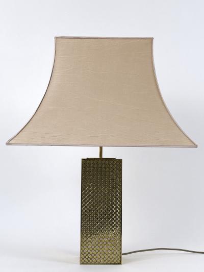  Vereinigte Werkst tten M nchen Rare Monumental Mid Century Modern Table Lamp by Vereinigte Werkst tten Germany