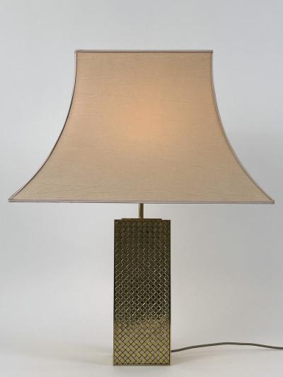  Vereinigte Werkst tten M nchen Rare Monumental Mid Century Modern Table Lamp by Vereinigte Werkst tten Germany