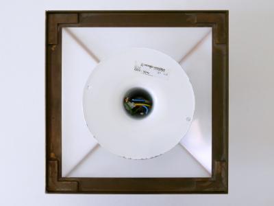  Vereinigte Werkst tten Rare Elegant Flush Mount or Sconce by Vereinigte Werkst tten Germany 1970s