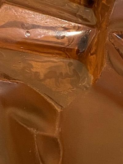  Verrerie d Art Degu Art Deco Glass Vase by David Gueron Degu 