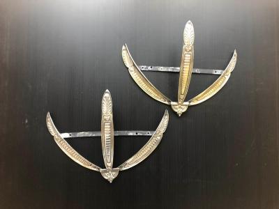  Verrerie des Hanots Art Deco Wall Sconces by Verrerie Des Hanots 