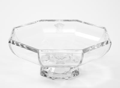  Versace Versace For Rosenthal Medusa Crystal Bowl