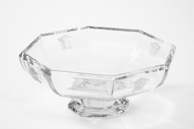  Versace Versace For Rosenthal Medusa Crystal Bowl
