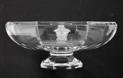  Versace Versace For Rosenthal Medusa Crystal Bowl