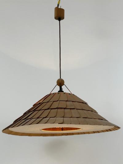  Vest Leuchten Amazing Mid Century Pendant Lamp or Hanging Light by VEST Leuchten Austria 1970s