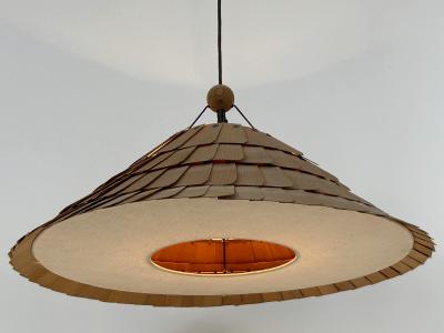  Vest Leuchten Amazing Mid Century Pendant Lamp or Hanging Light by VEST Leuchten Austria 1970s