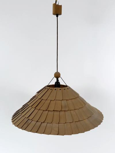  Vest Leuchten Amazing Mid Century Pendant Lamp or Hanging Light by VEST Leuchten Austria 1970s
