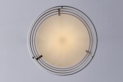  Vest Leuchten Pair of White Conical Pendant Lamps by Wilhelm Vest