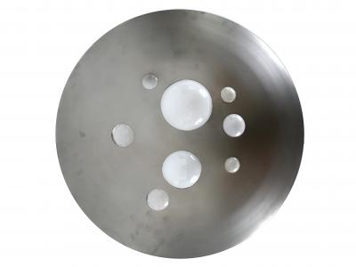  Vest Leuchten Rare Chandelier or Pendant Lamp 1840 Lochschale by VEST Leuchten Austria 1980s