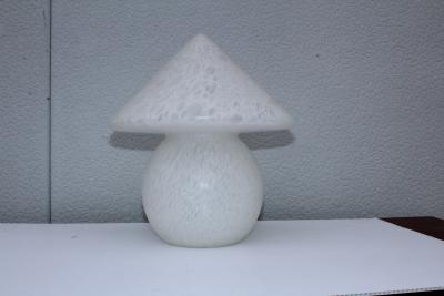  Vetri Murano 1970s Italian Glass Mushroom Murano Lamp