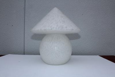  Vetri Murano 1970s Italian Glass Mushroom Murano Lamp