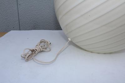  Vetri Murano Large 1970s Vetri Murano Egg Table Lamp