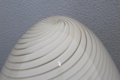  Vetri Murano Large 1970s Vetri Murano Egg Table Lamp