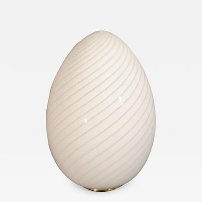  Vetri Murano Murano Swirled Glass Egg