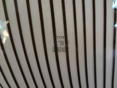  Vetri Murano Pair of Murano Glass Lamps by Vetri