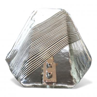  Vetri Murano Vetri Murano ice glass wall lamp 1970