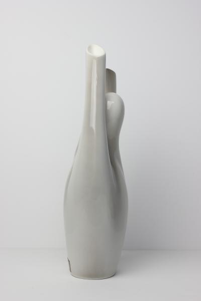  Vibi Ceramic Vase of Smiling Ghost by VIBI Italy 1960