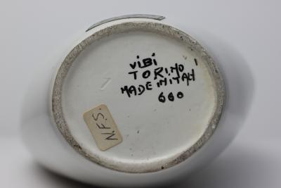  Vibi Ceramic Vase of Smiling Ghost by VIBI Italy 1960