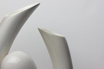  Vibi Ceramic Vase of Smiling Ghost by VIBI Italy 1960