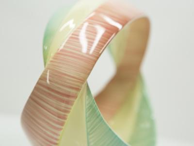  Vibi Italian glazed ceramic bowl centerpiece by ViBi Torino 1960