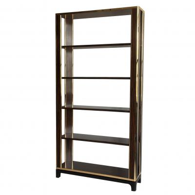  Victoria Son Brass Clad Macassar Etagere