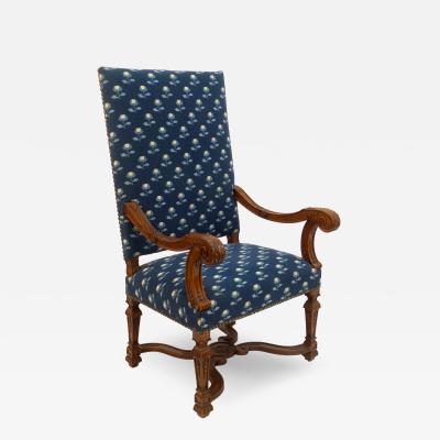 Victoria Son Louis XIV Open Arm Chair