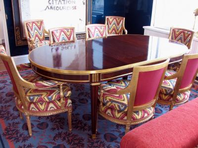  Victoria Son Louis XVI Style Dining Table