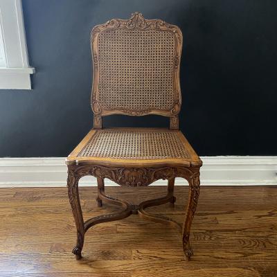  Victoria Son R gence Caned Side Chair