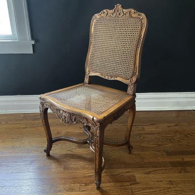  Victoria Son R gence Caned Side Chair