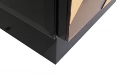  Victoria s Secret Brass black drawer commode Victorias Secret