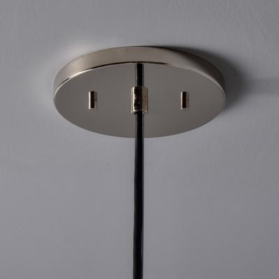  Vistosi 1960s Vistosi Model L261 Comare Blown Murano Glass Suspension Lamp