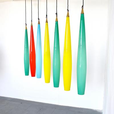  Vistosi 1960s Vistosi pendant chandelier