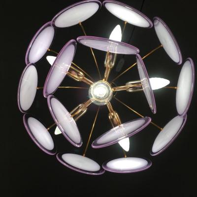  Vistosi Adorable Pair of Vistosi Chandelier 1970